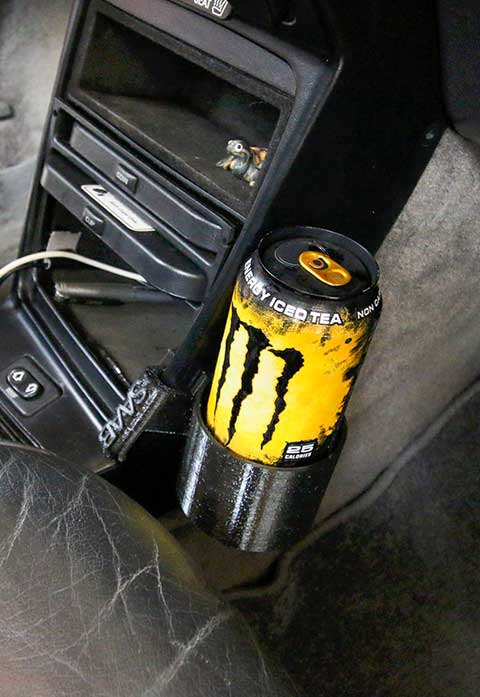 Classic Saab 900 3d printed Cup holder available at SAAB is dead